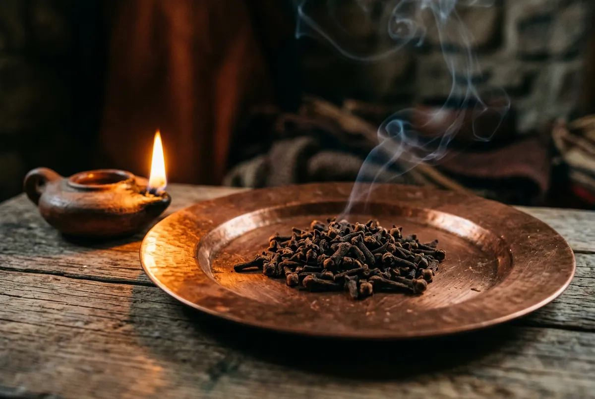 丁香精油對應太陽神經叢火元素