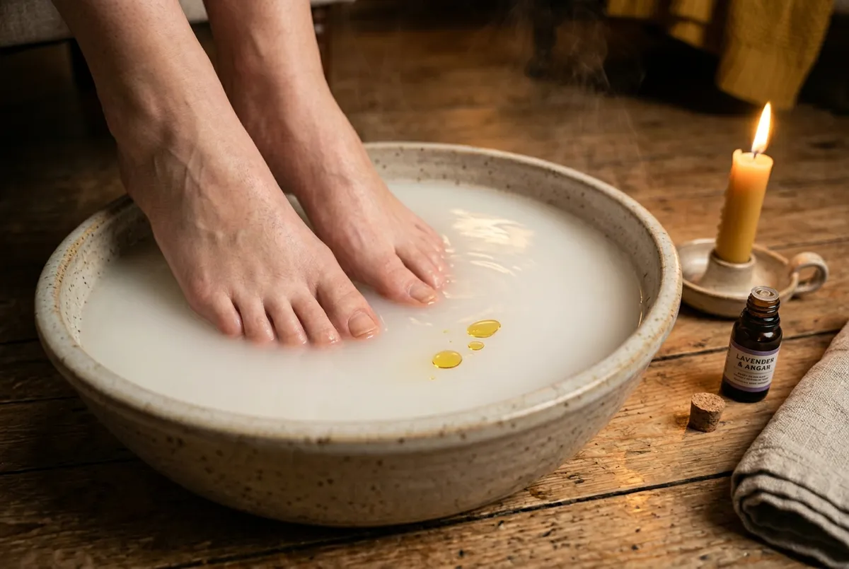 穀雨泡腳:用精油搭配溫水排濕