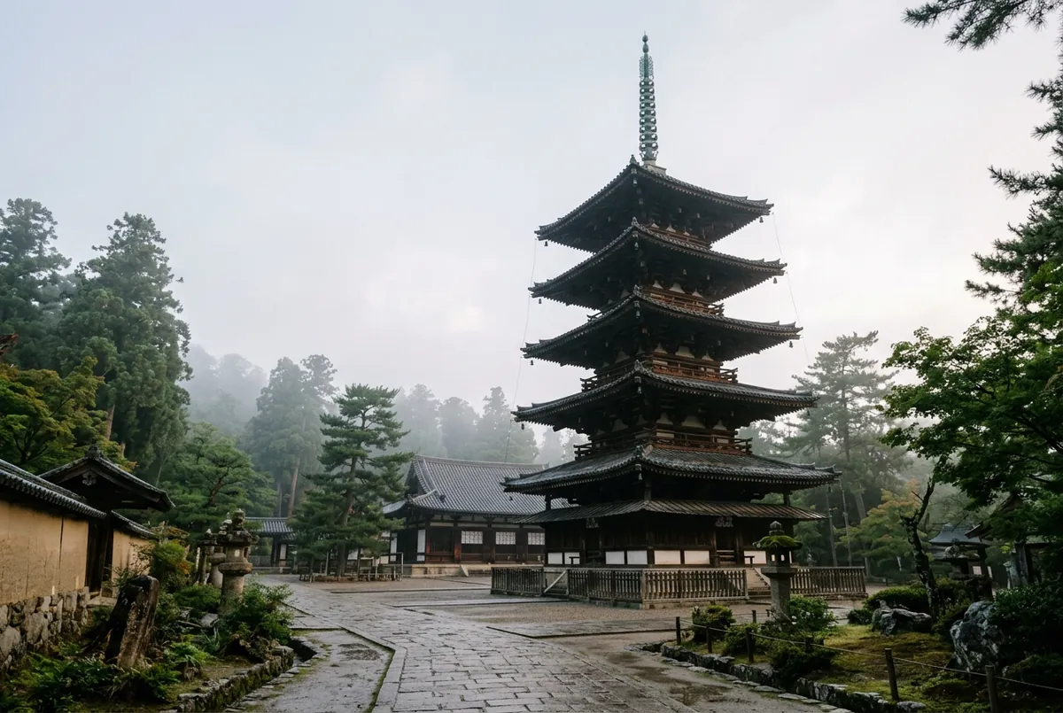 日本扁柏木造的法隆寺與伊勢神宮