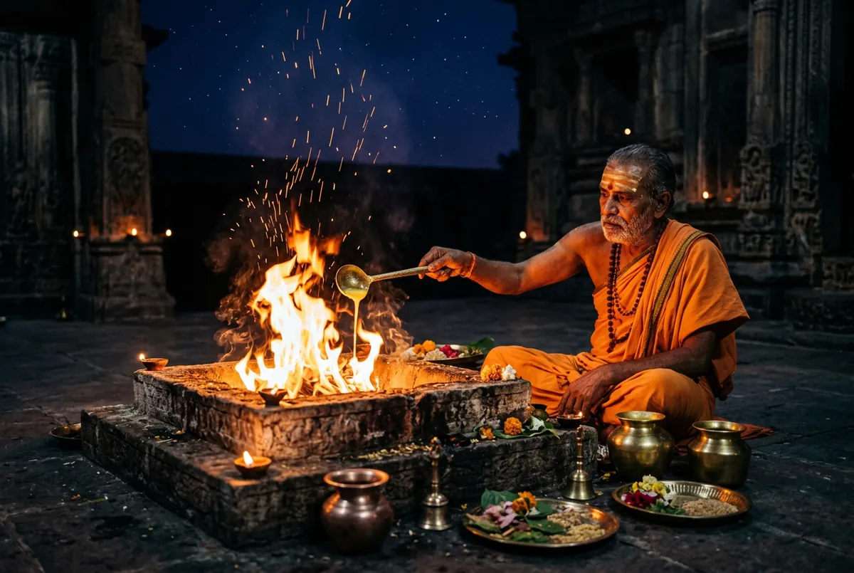 Vedic 火供 Yajna 儀式