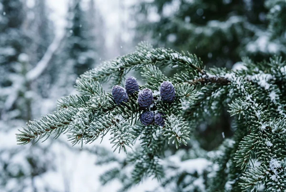 西伯利亞冷杉精油 Siberian Fir，「薩滿」這個字就來自這片森林，跟這支樹一起被傳到全世界