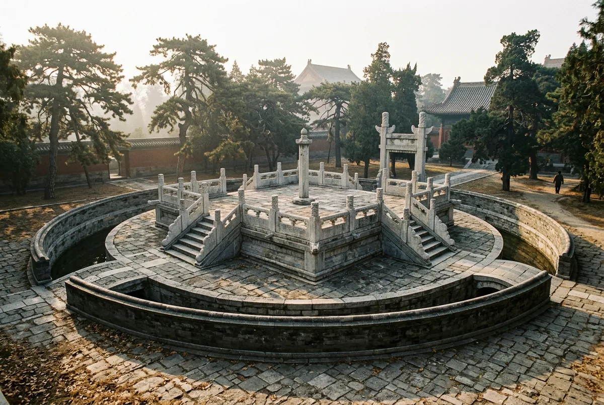 古代地壇方澤壇祭地建築意象